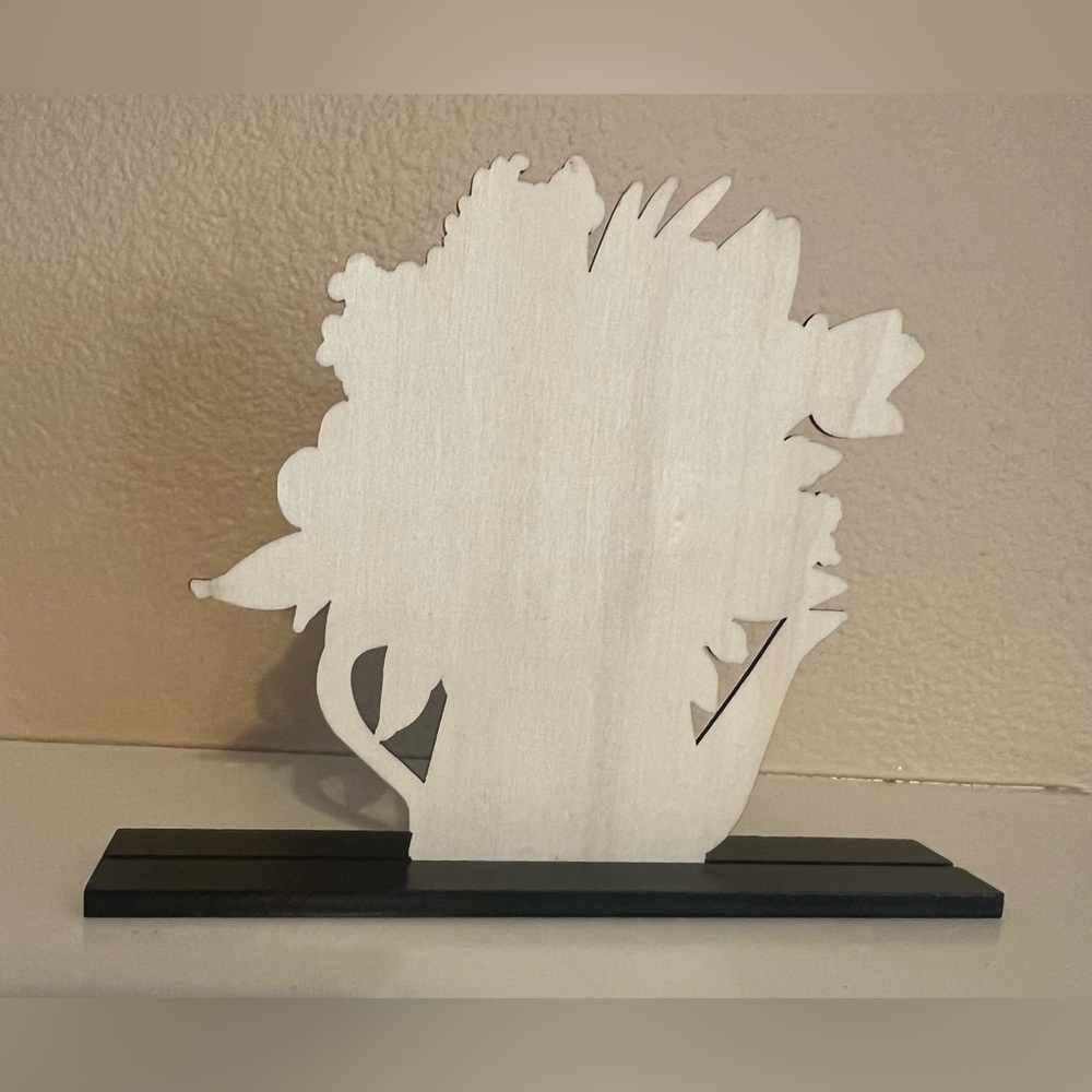 Wood Hello Spring Tabletop Decor - Picture 11 of 11